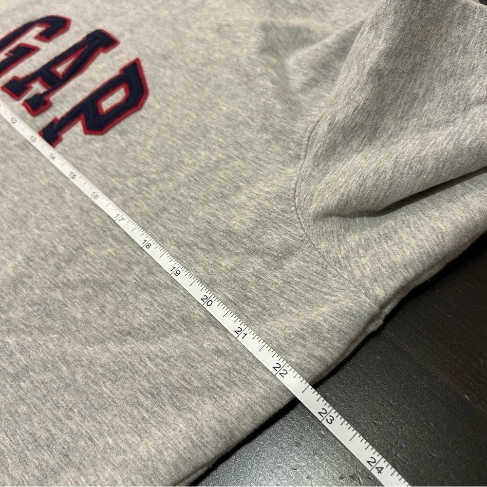 GAP Hoodie Pullover Kids XL Gray/Navy/Red